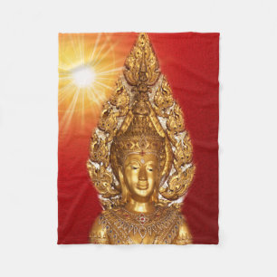 Goldbuddha Fleecedecke