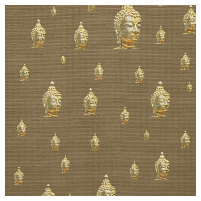 Goldbuddha Stoff (Muster)