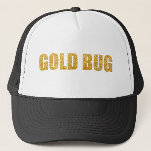 Goldbug-Enthusiast Wertvolle Metallstille Leidensc Truckerkappe
