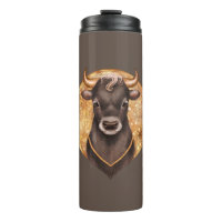 Goldbulle, niedlicher Stier 2021, Jahr des Ochsen