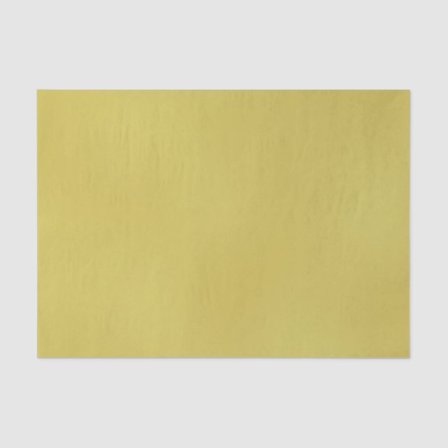 Goldc$metall-farbiges Seidenpapier (Vorderseite)