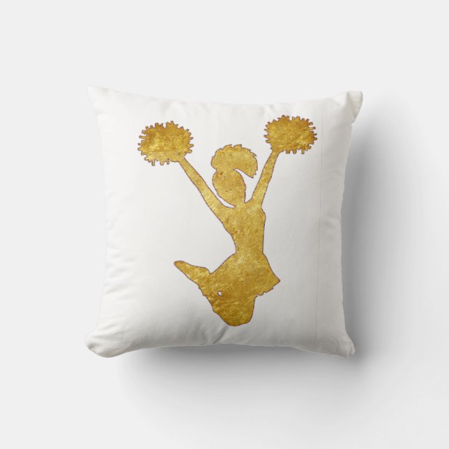 Goldcheerleader Kissen (Vorderseite)