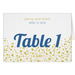 GoldConetti Hochzeits-Tabellen-Zelt