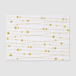 GoldConfetti schwemmt Seidenpapier an