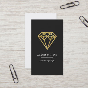 Golddiamant Visitenkarte
