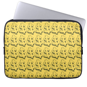 Golddolar Laptopschutzhülle