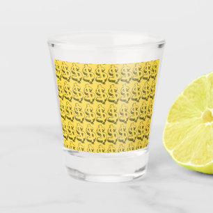 Golddolar Schnapsglas