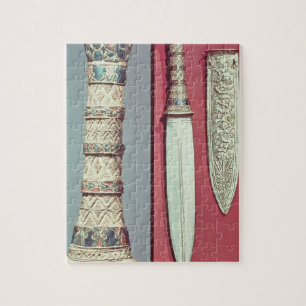 Golddolch und Hülle, Tutankhamun Schatz, c.13 Puzzle