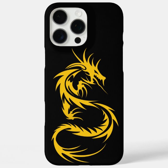 Golddrache Case-Mate iPhone Hülle (Rückseite)