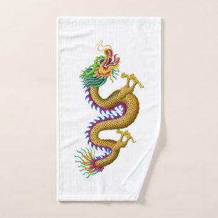 Golddrache für Drache Bootfahrt-Tuch Handtuch