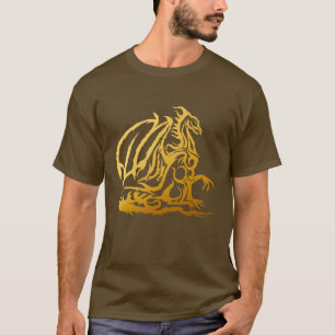 Golddrache-Shirt T-Shirt