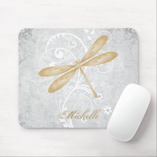 Golddragonfly-Personalisiert-Maus-Pad Mousepad