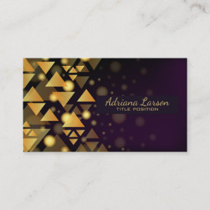 Golddreiecke Visitenkarte