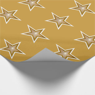Golddruckpapier aus Gold Star Geschenkpapier