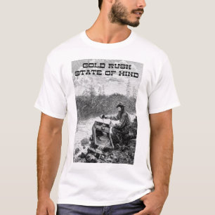 Goldeile-Staat des Sinnesgrundlegenden T - Shirt, T-Shirt
