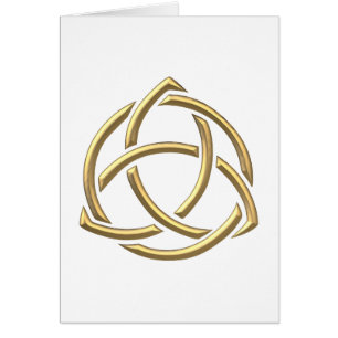 Golden "3-D" Holy Trinity Symbol 2