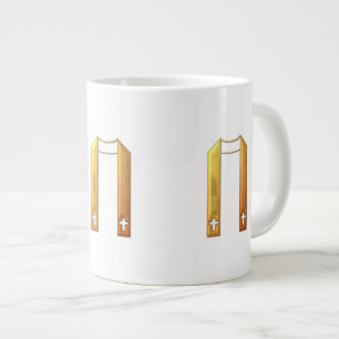 Golden "3-D" Liturgical Stole Jumbo-Tasse