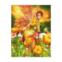 Golden Adornments Postkarte