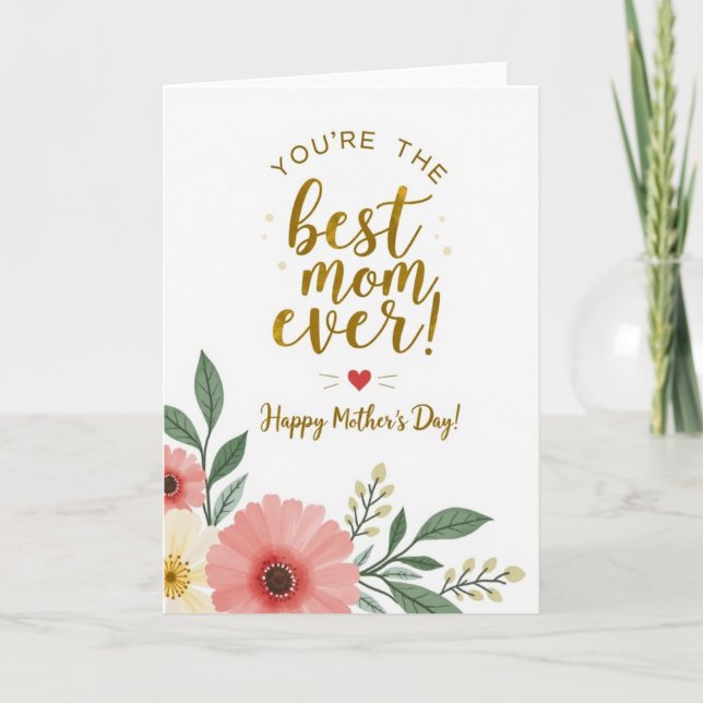 Golden Affection Celebration Card Karte (Vorderseite)