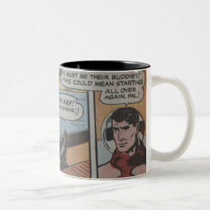Golden Age Comics Zweifarbige Tasse