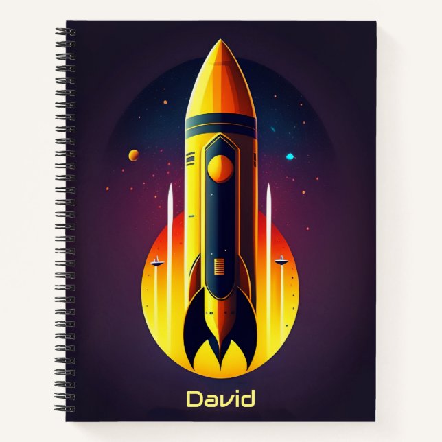 Golden Age of Science Fiction Notizbuch (Vorderseite)