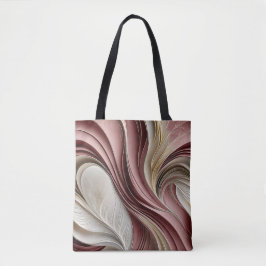 Golden Air – Rose Champagne Flowing Abstract 