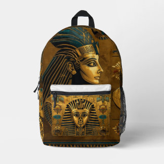Golden Ancient Print | Cut & Sew Bag Bedruckter Rucksack