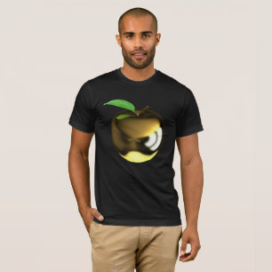 Golden Apple mit Leaf Shiny Metallic T-Shirt