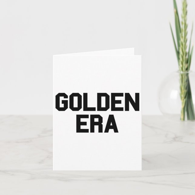 Golden Ära Retro Stil Alte Schule Bodybuilding Arb Karte (Vorderseite)