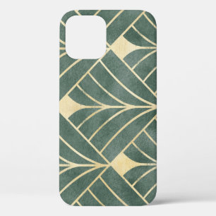 Golden Art Deco: Luxuriöser Nahtloser Stil Case-Mate iPhone Hülle