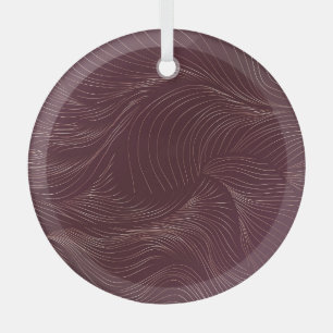 Golden Art Deco: Luxuriöses Vintages Hintergrundbi Ornament Aus Glas