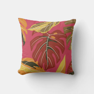 Golden Art Deco Naturparadies Kissen