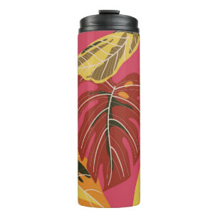 Golden Art Deco Naturparadies Thermosbecher
