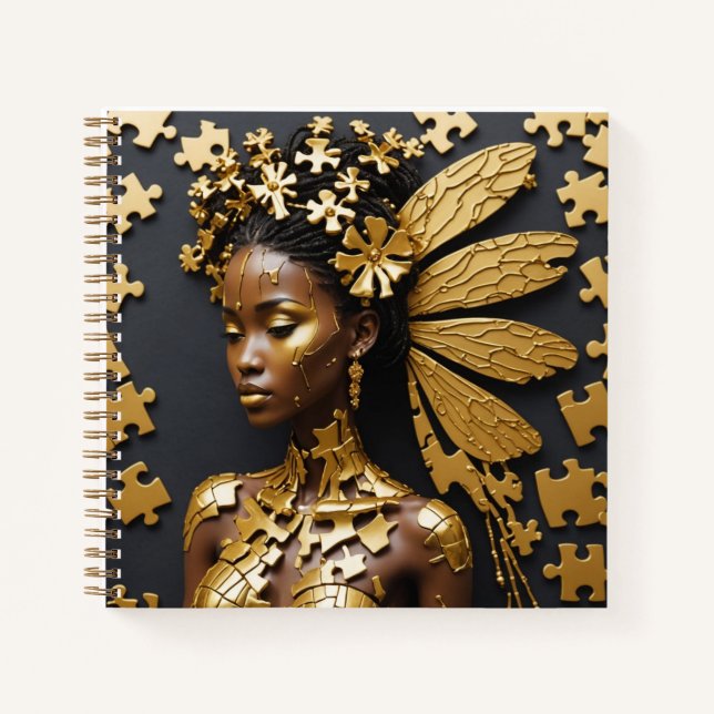 Golden Ascension Notizbuch (Vorderseite)