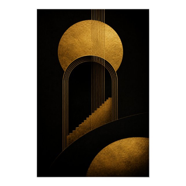 Golden Ascension Poster (Vorderseite)