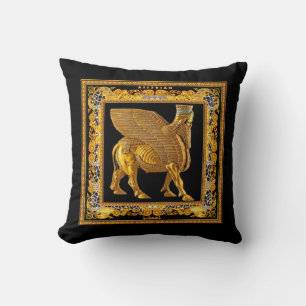 Golden Assyria Kissen