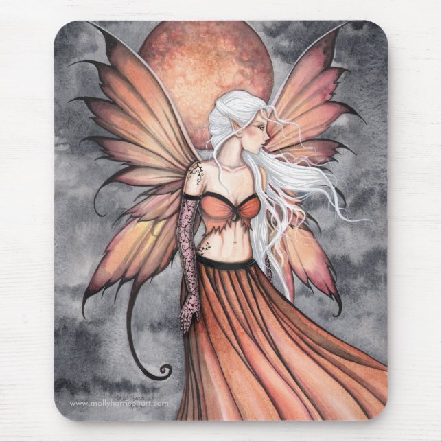 Golden Autumn Fairy Mousepad (Vorne)