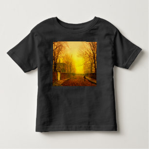 Golden Autumn John Atkinson Grimshaw Kleinkind T-shirt