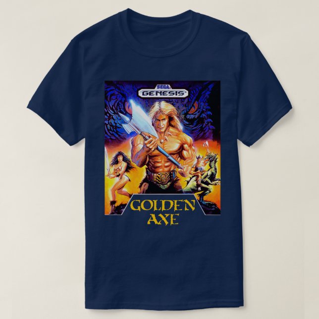 Golden Ax Genesis T-Shirt (Design vorne)