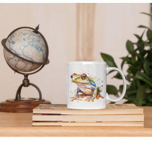 Golden Azure Tree Frog Kaffeetasse