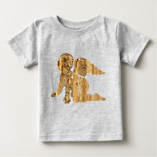 Golden Baby Angel Shiny Angeli Baby T-shirt