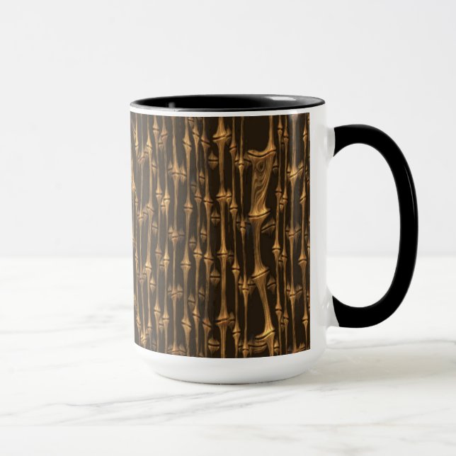 Golden Bamboo Naturmuster Tasse (Rechts)
