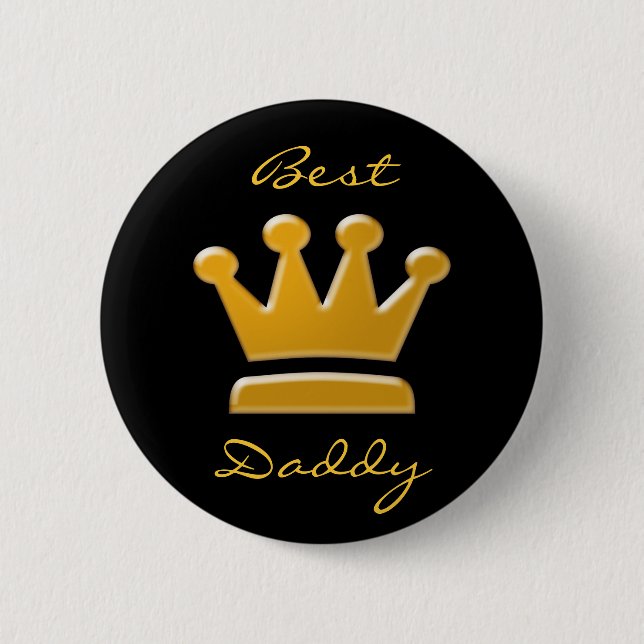 Golden Best Daddy Button (Vorderseite)