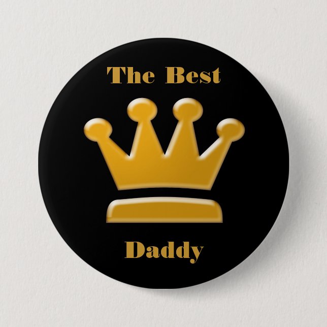 Golden Best Daddy Button (Vorderseite)