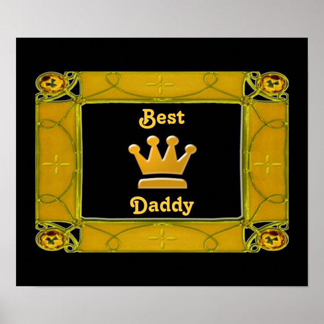 Golden Best Daddy Poster (Vorne)