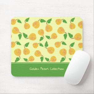 Golden Birnen Kollektion Golden Cream Mousepad