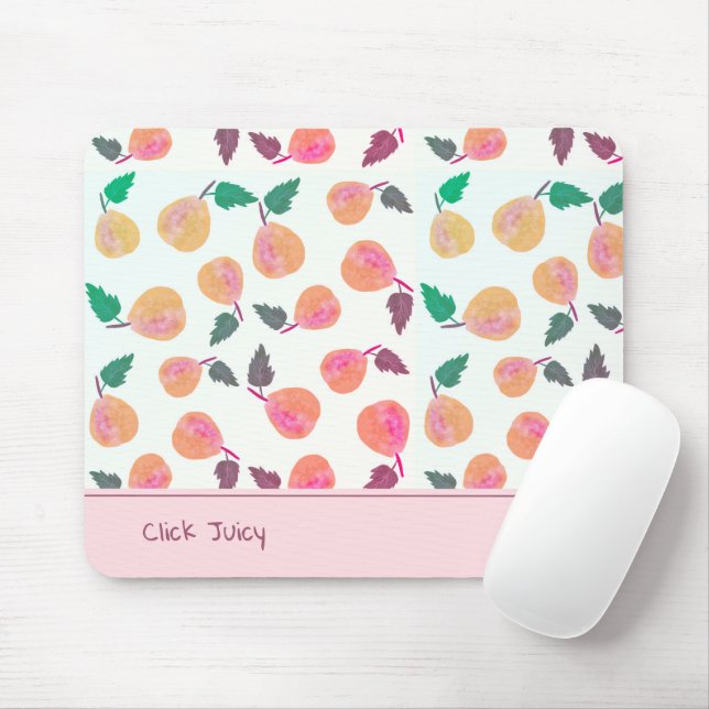 Golden Birnen Kollektion Pink Mousepad (Mit Mouse)