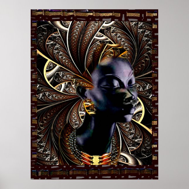 Golden Black Magic Poster (Vorne)