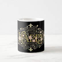 Golden Bliss: Elegantes Florales Glücklich