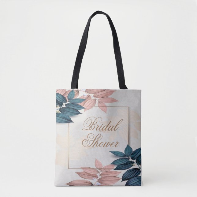 Golden Bloom Brautparty Tasche (Vorderseite)